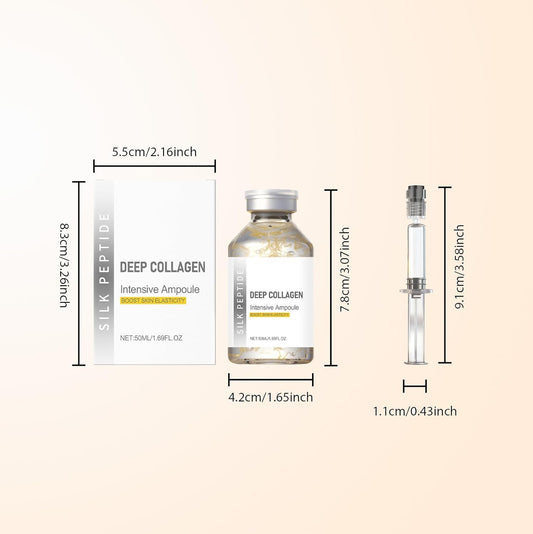KKINYAS serum pouring from bottle emphasizing lightweight absorption benefit