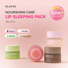 KLAVUU on nightstand beside pillow showing bedtime application routine