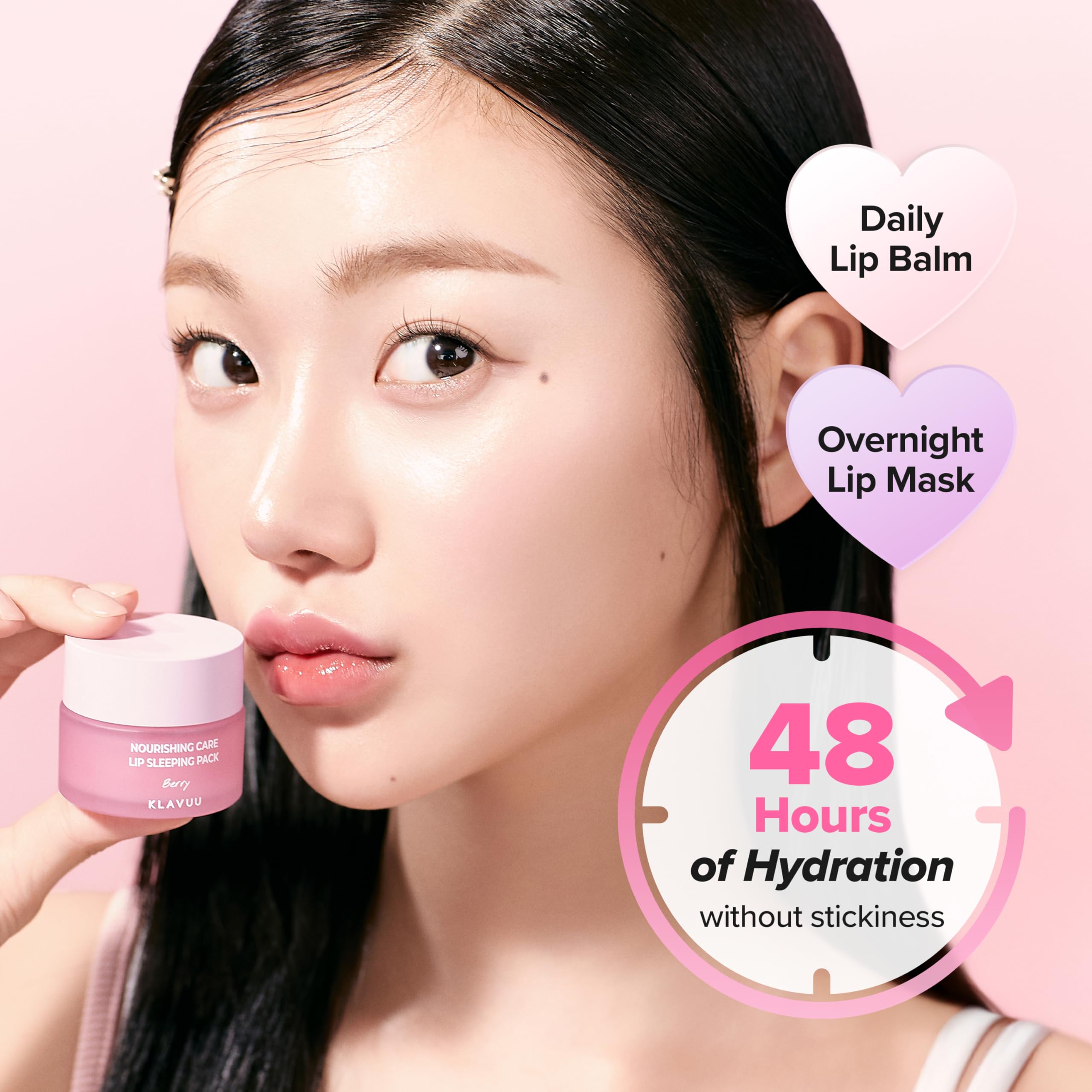KLAVUU open jar with spatula showing hygienic application and convenience