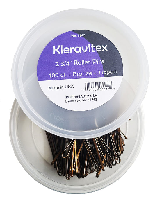 Kleravitex close-up of tipped end highlighting rubber tip protection for hair