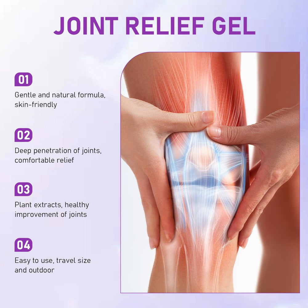 KLIFE hands massaging wrist with gel, showing quick absorption for on-the-go relief