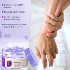KLIFE tube next to a hand for scale, indicating compact travel-friendly packaging