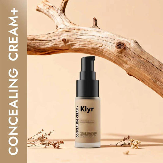 Klyr cream texture close-up demonstrating smooth blendability benefit