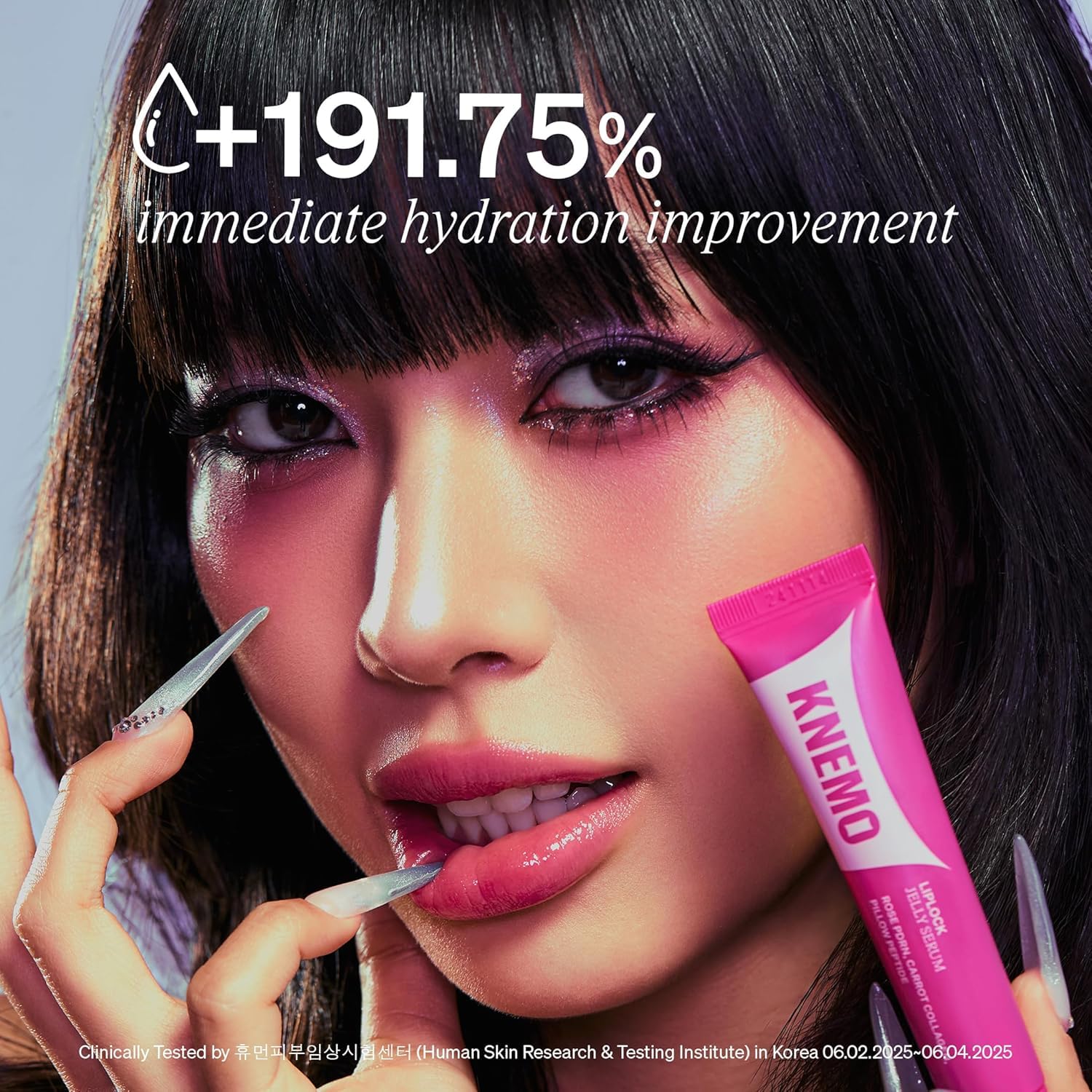 KNEMO product in hand showing compact travel-friendly size benefit