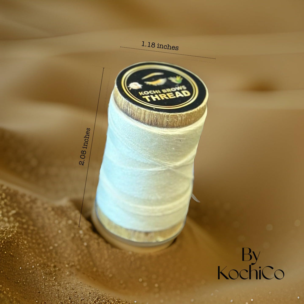 Kochi Co close-up of thread texture for smooth gliding benefit