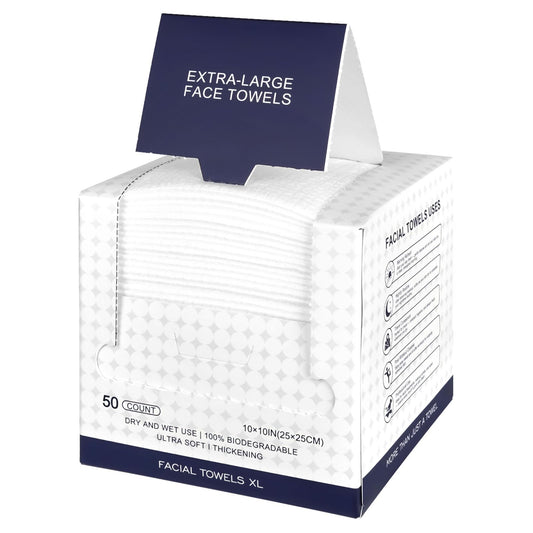 KODAMO front packaging showing the 50-count biodegradable towels for easy storage