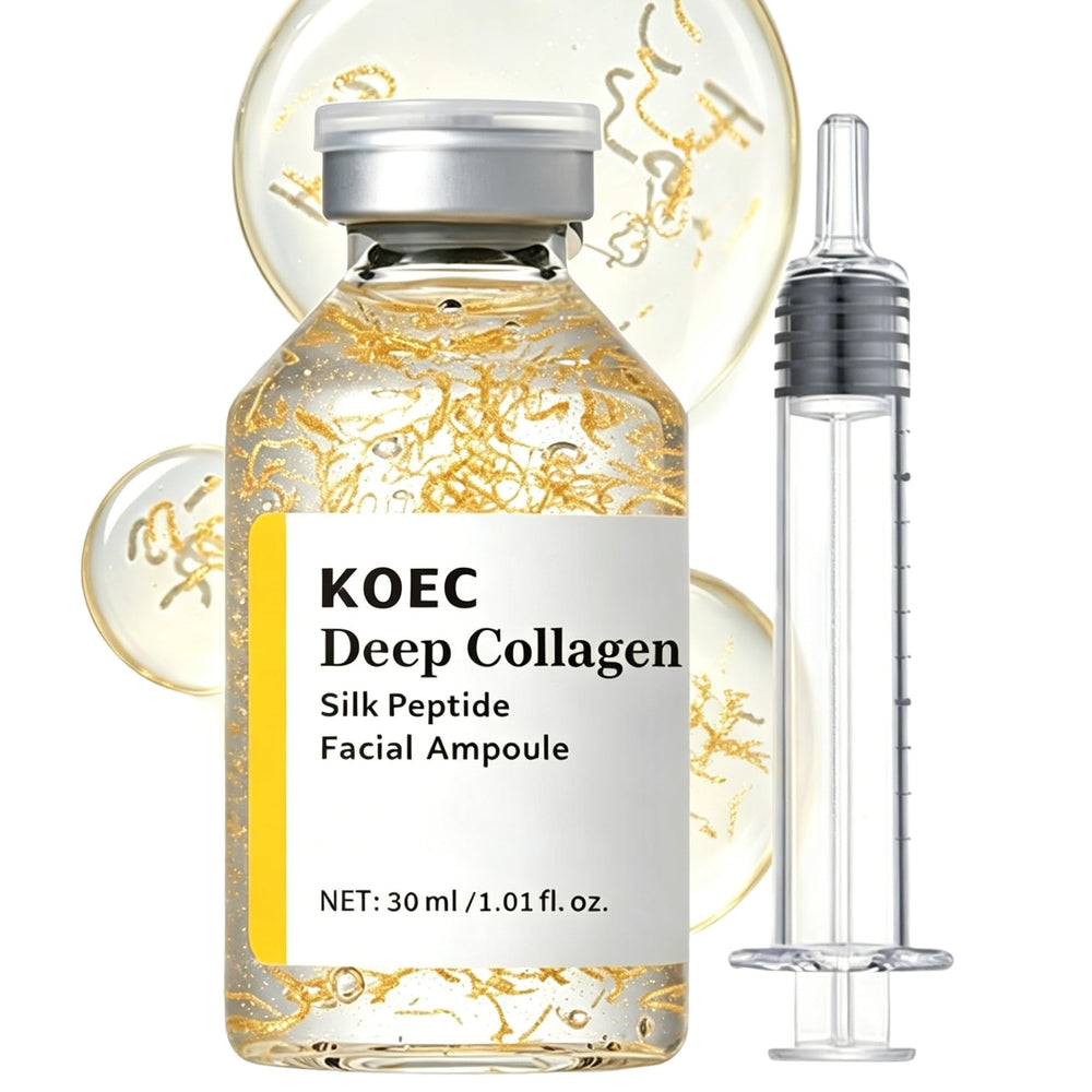 KOEC ampoule front packaging showing bottle and box for clear presentation and trust