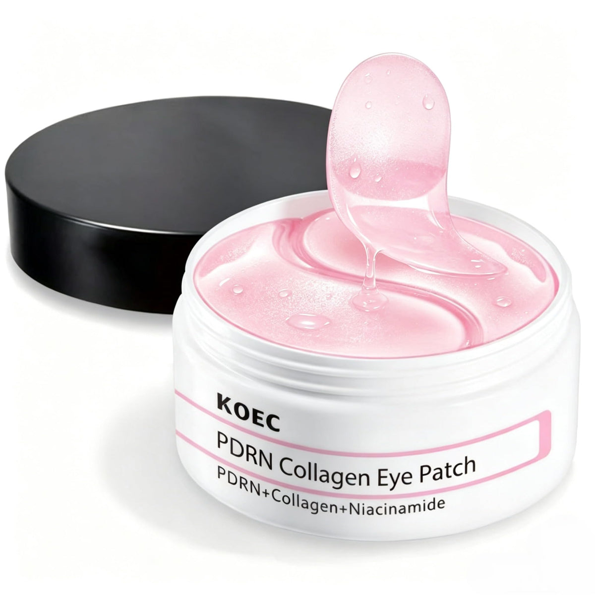 KOEC front packaging showing product box and patch pouch benefits