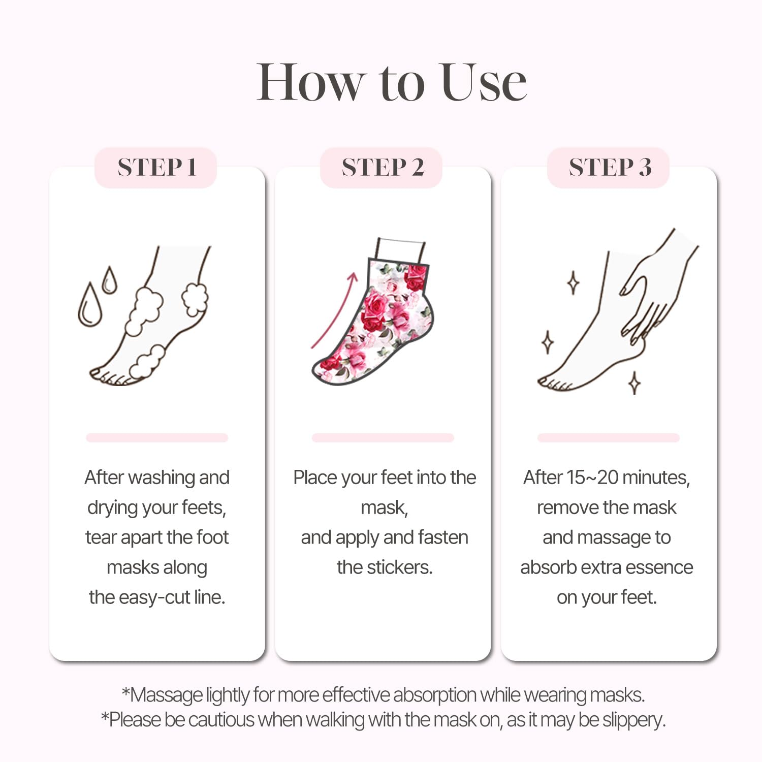 Koelf smooth after-treatment feet demonstrating visible softness and comfort