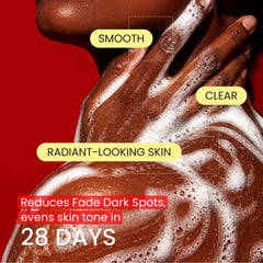 Koji White close-up of soap surface highlighting kojic acid component and brightening benefit