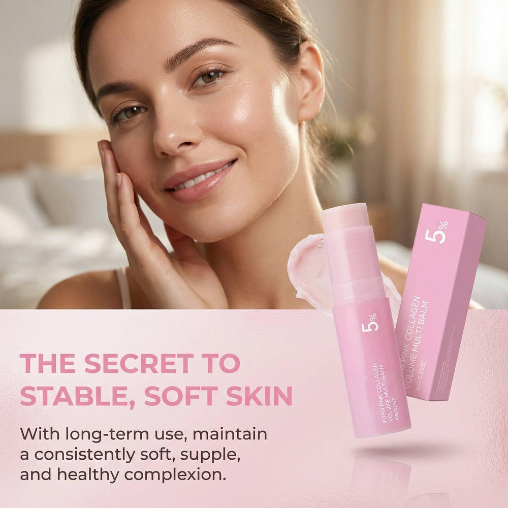 Kojxou balm stick open texture close-up highlighting creamy glide benefit