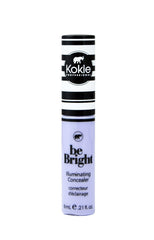 Kokie Be Bright Lavender front packaging shows tube and applicator for brightening