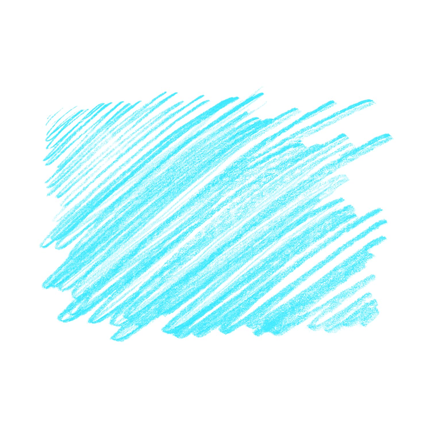 Kokie bright blue swatch and eye application demonstrating smooth glide and vivid payoff