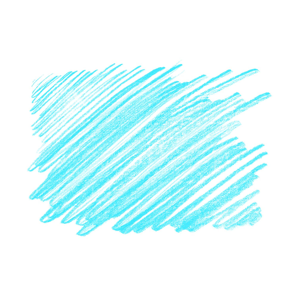 Kokie bright blue swatch and eye application demonstrating smooth glide and vivid payoff