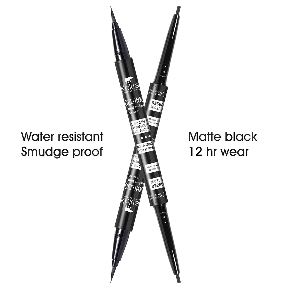 Kokie gel smudge tip detail for easy blending and soft smoky effect