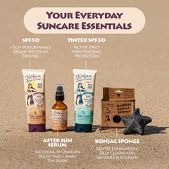 kokua sun care tube cap and nozzle detail for easy, mess-free application
