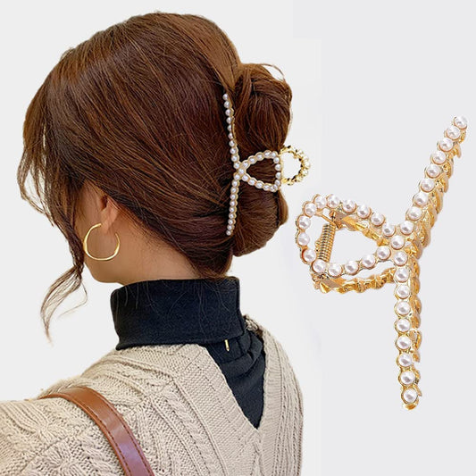 KOLONAMS front view showing pearl accents and stylish hold