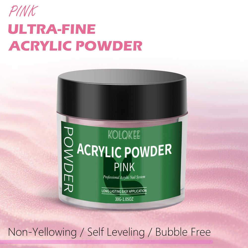 Kolqkee liquid monomer bottle displayed for low-odor fast-setting benefit