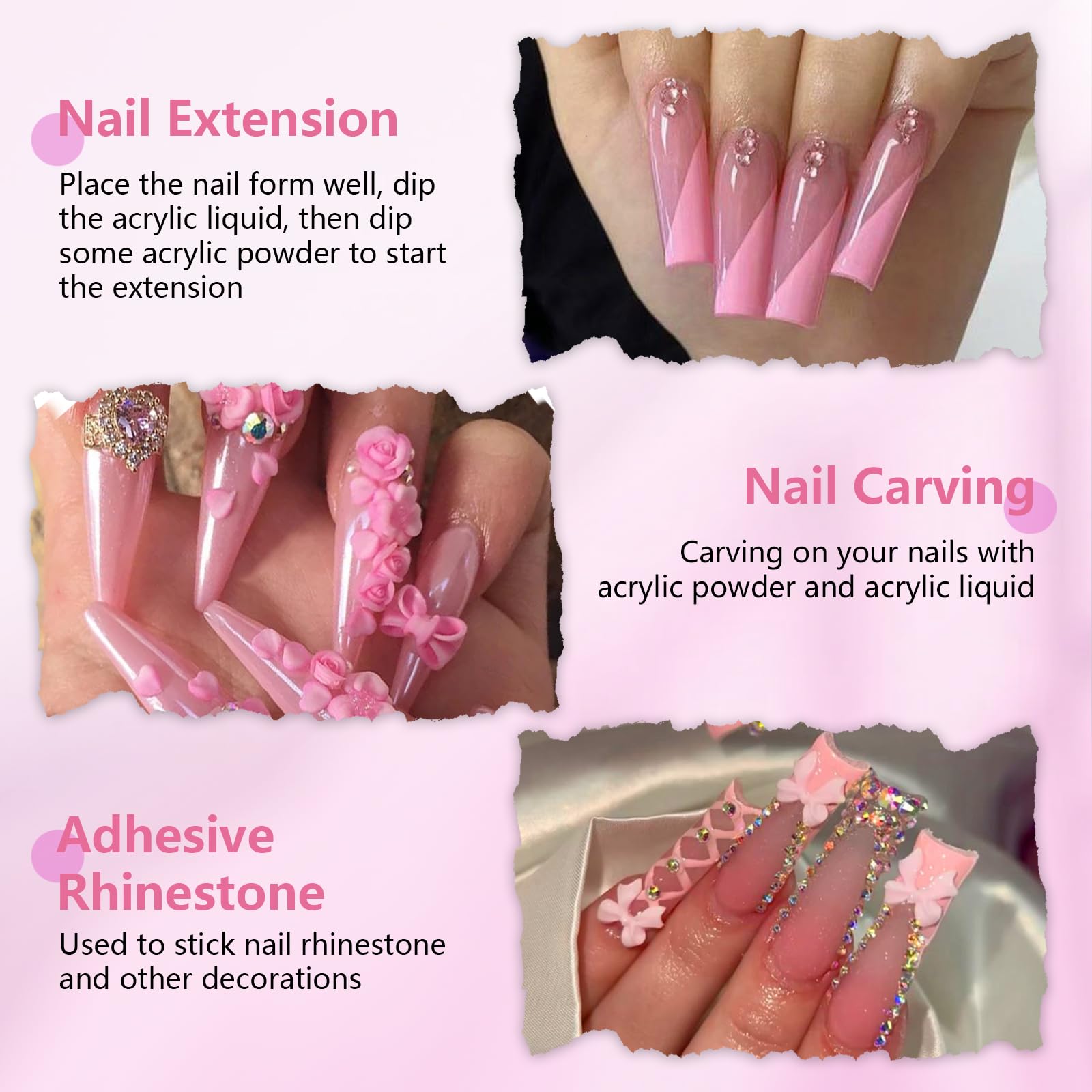 Kolqkee nails in use during application showing salon-quality finish benefit
