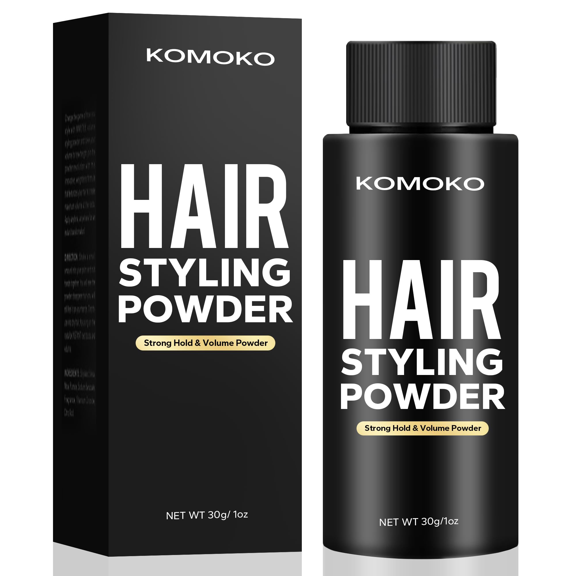 Komoko front packaging showing clean branding and compact jar for easy carrying
