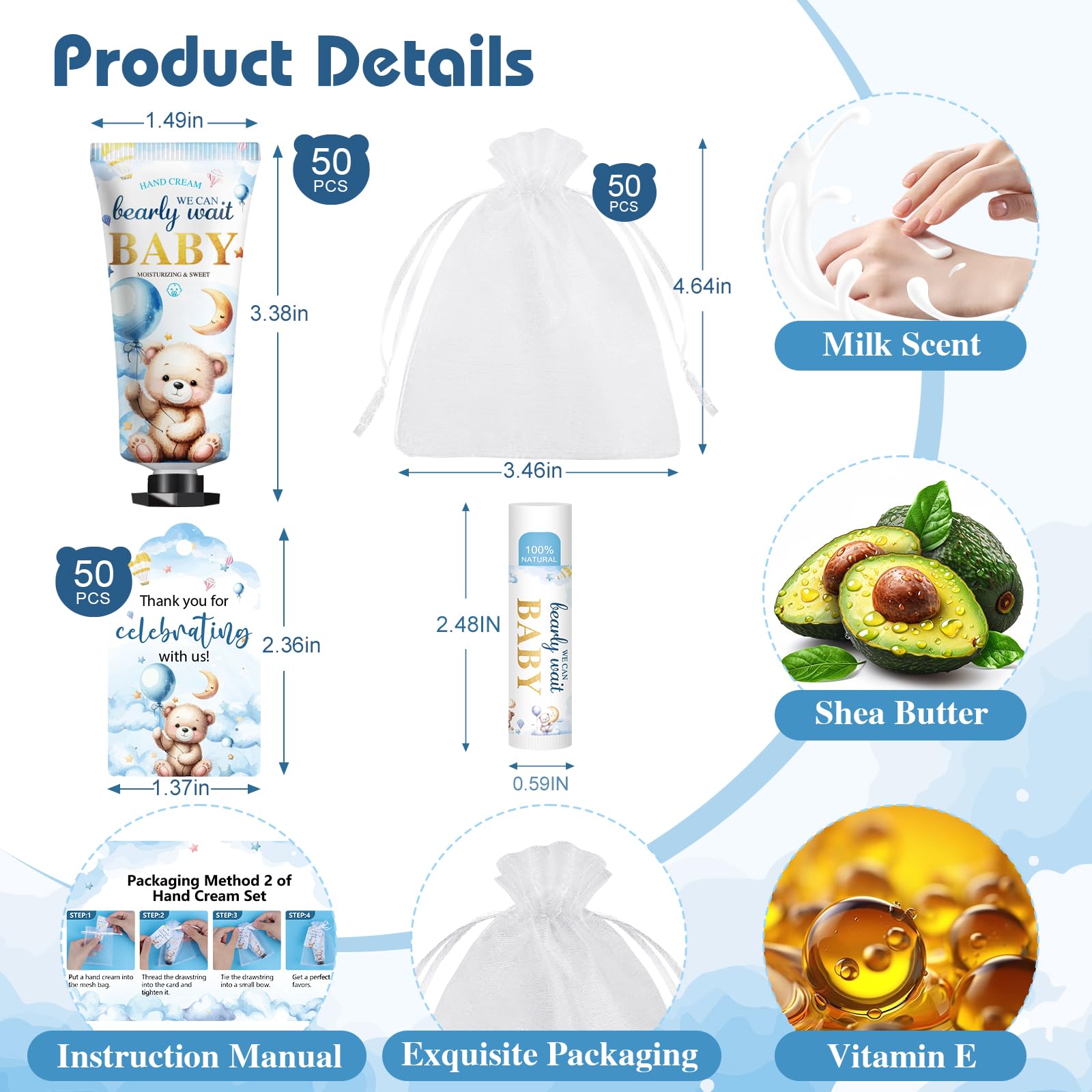 KONEUK hand cream tube label close-up highlighting milk scent and hydration