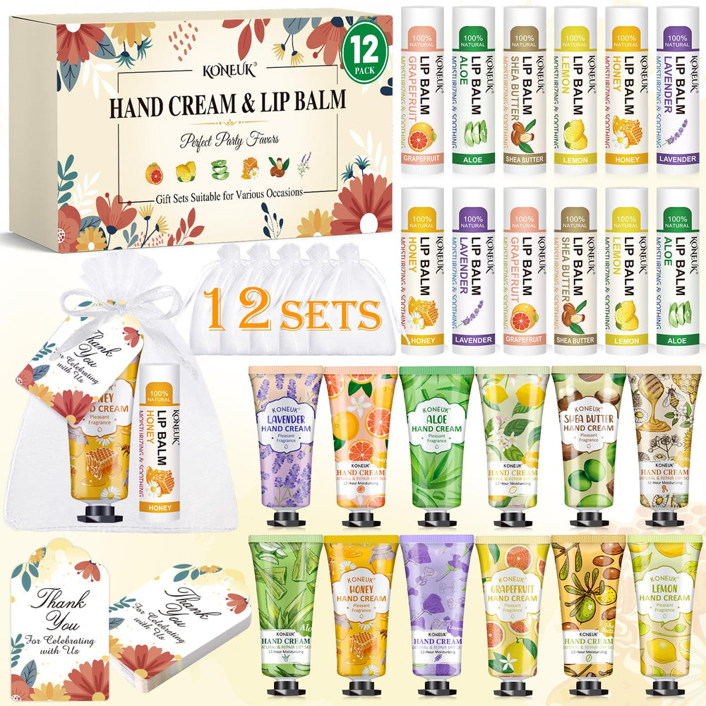 KONEUK front packaging showing full 12-pack set and neat presentation benefit gifting