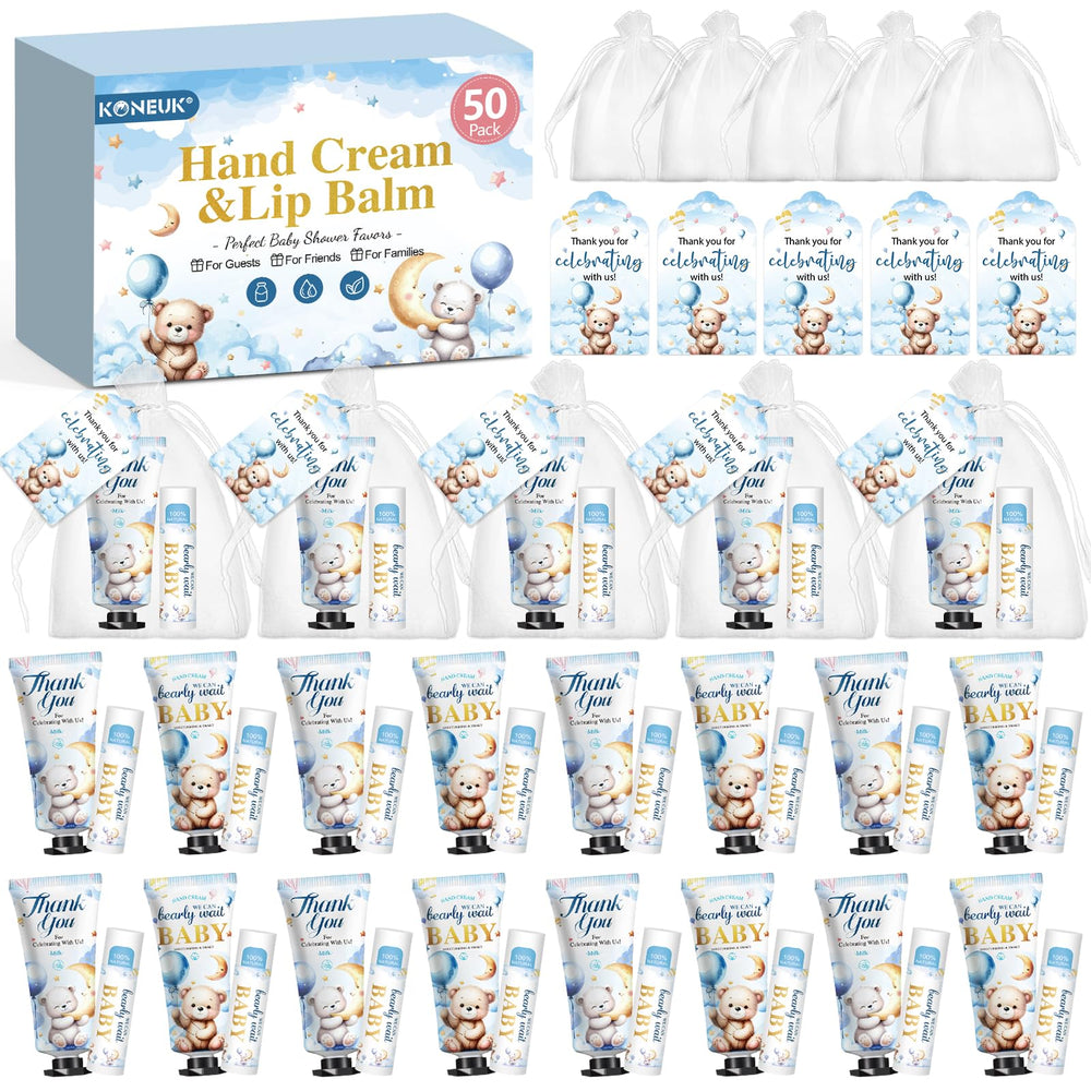 KONEUK front packaging showing full 50-pack set and gift components