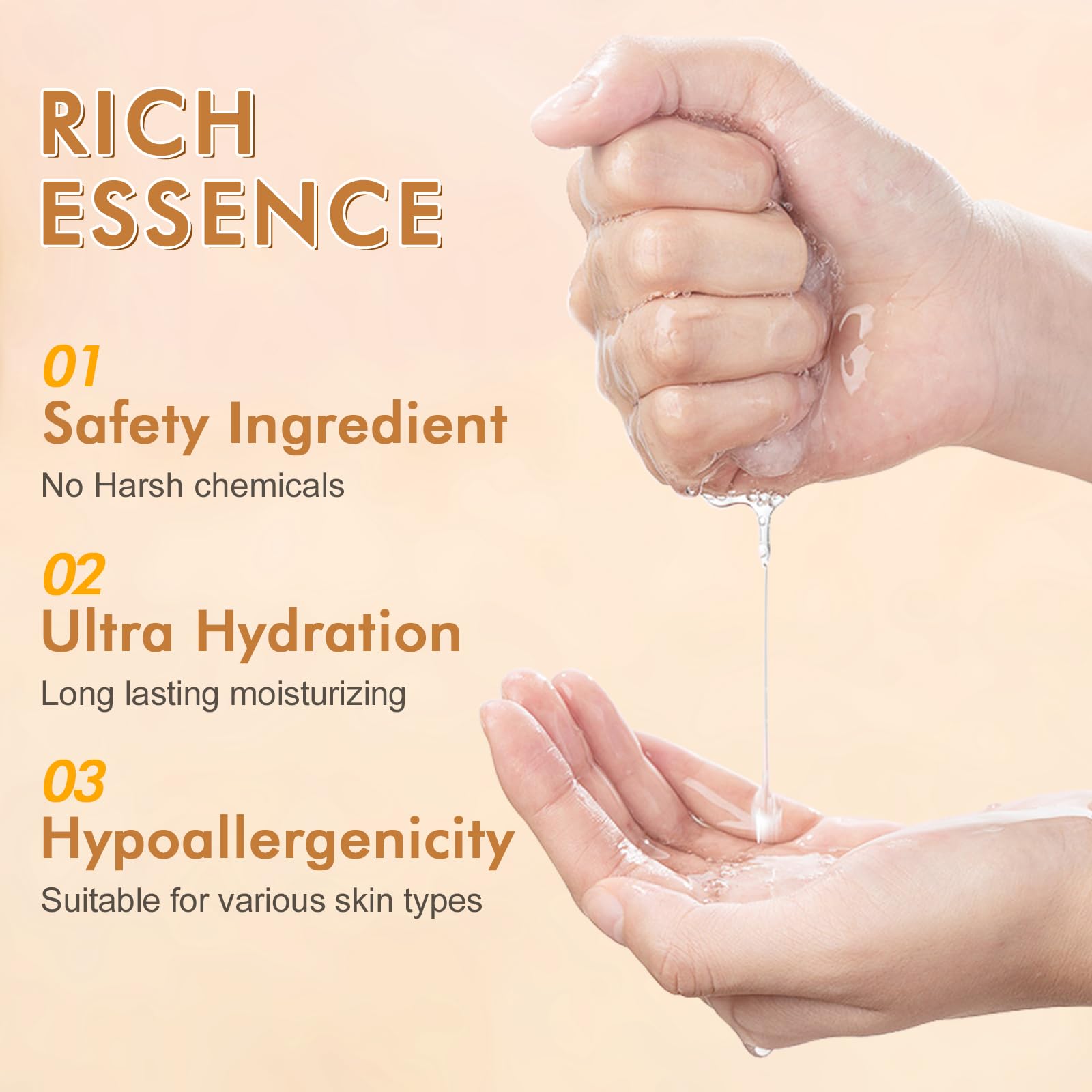 KONEUK hyaluronic and aloe ingredients visual emphasizing calming hydration
