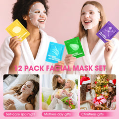 KONEUK ingredient label close-up showing mask types and transparent information