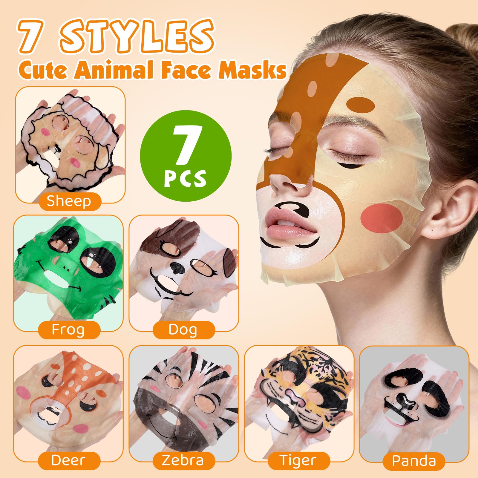 KONEUK sheep mask close-up texture highlighting soft sheet and hydrating serum for comfort