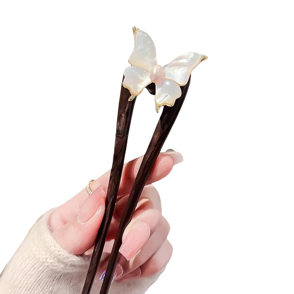 KOOYORK front view showing seashell butterfly accent and elegant hold