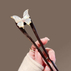 KOOYORK hair fork securing a bun for comfortable, all-day hold