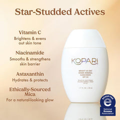Kopari bottle 1.7 oz size comparison for travel convenience
