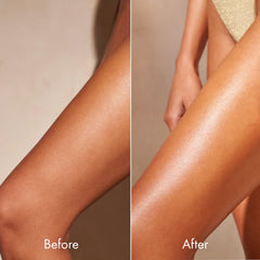 Kopari open jar top view revealing silky cream texture for moisturizing benefit