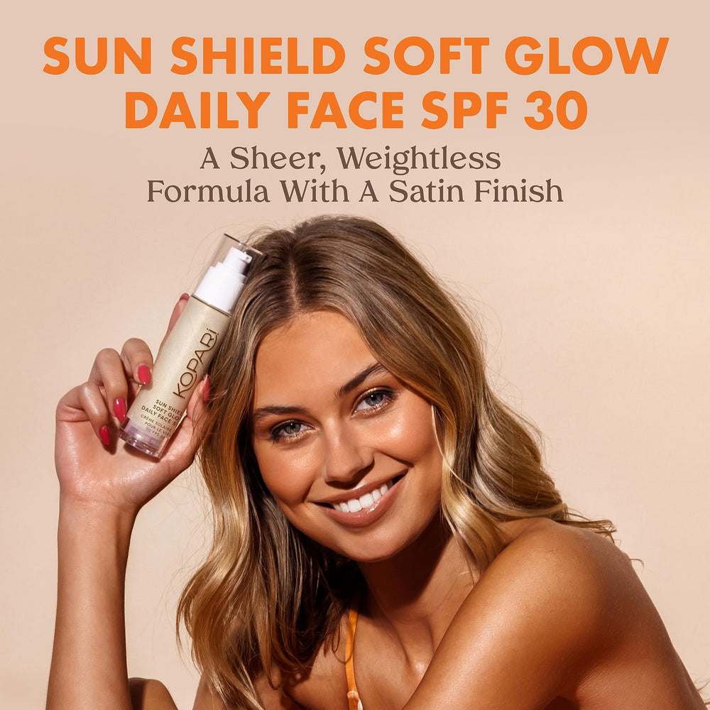 Kopari pump dispensing sheer gel texture for easy use