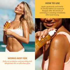 Kopari bottle in hand showing 5 oz size for travel-friendly convenience
