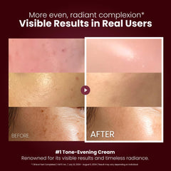 Kopher Mela Cream swatch on hand showing fast absorption and smooth hydration