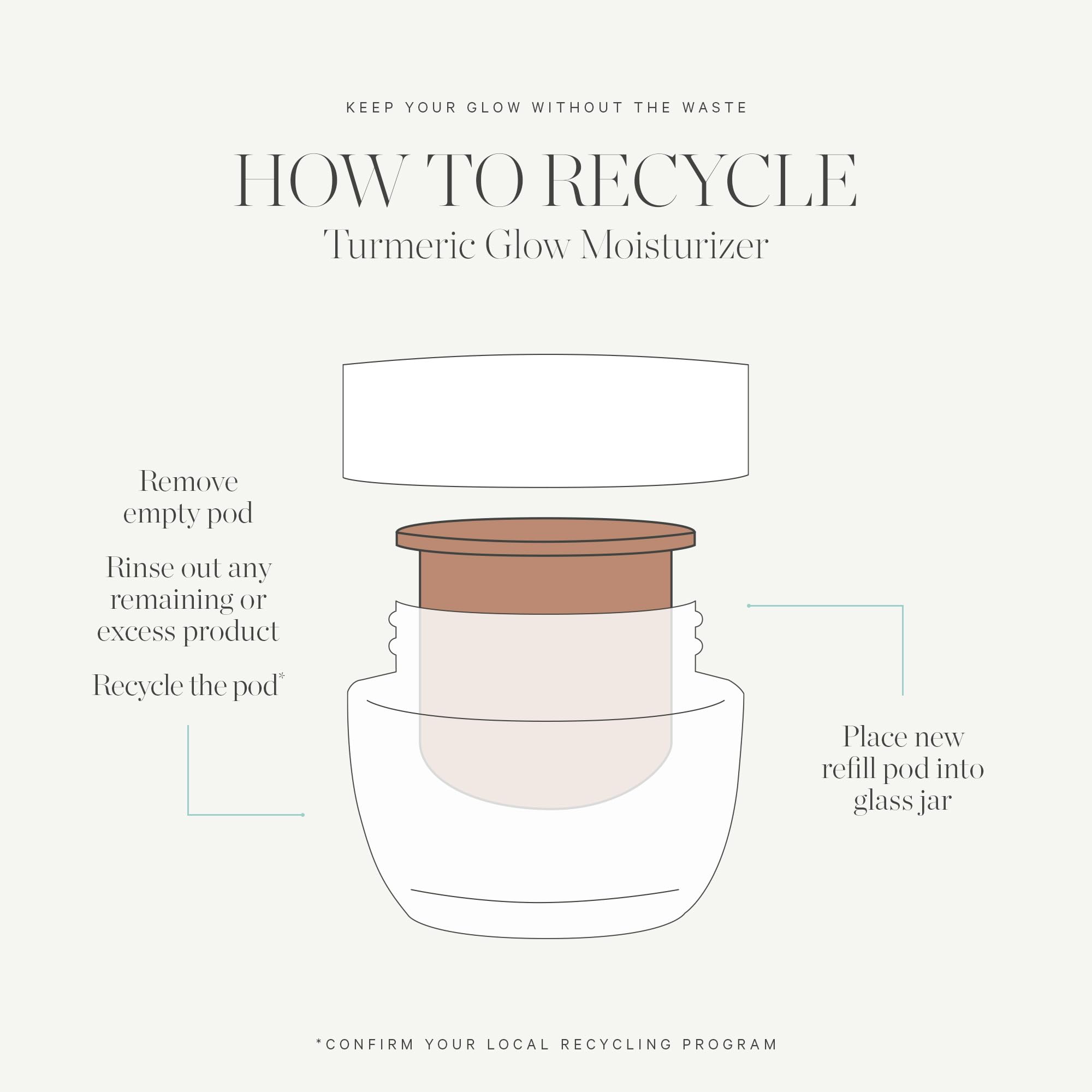 KORA Organics moisturizer used under makeup showing smooth base benefit