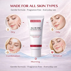 KORIDERM 50 mL jar in hand showing compact travel-friendly size