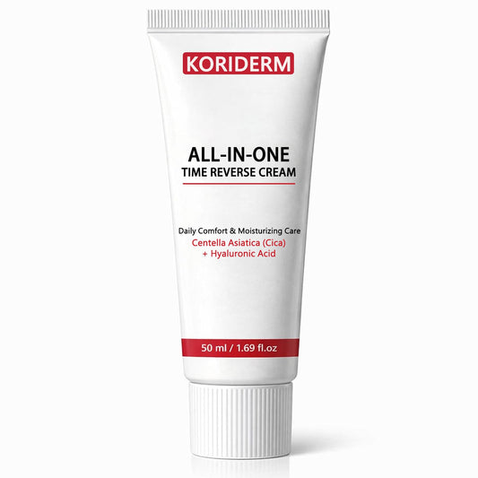 KORIDERM front packaging showing clean design and product benefits