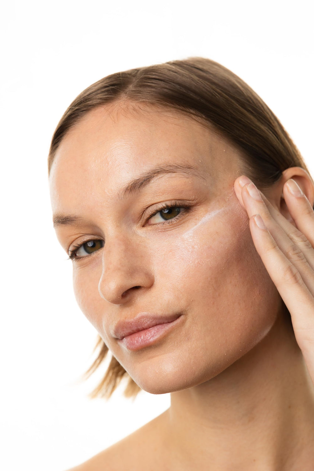 KORRES placed on bathroom counter for everyday skincare routine