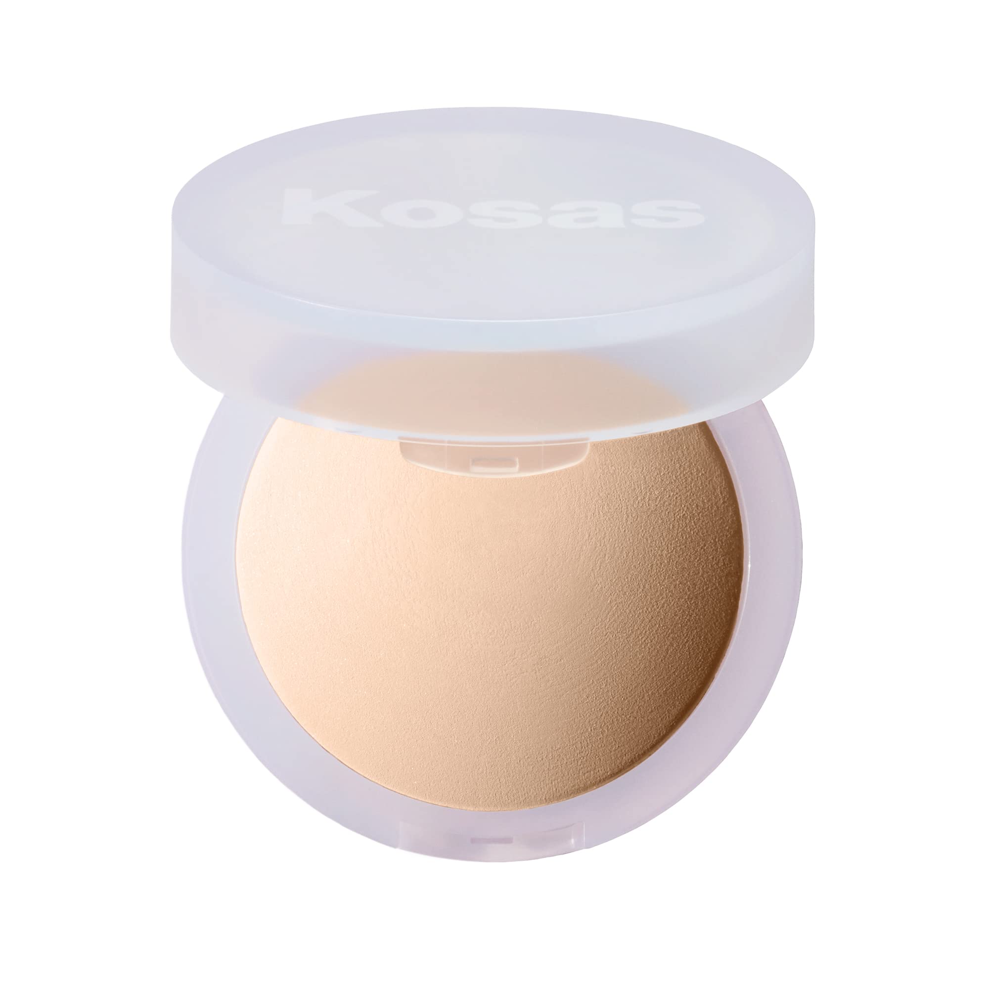 Kosas Cloud Set compact front view showing sleek packaging and portability