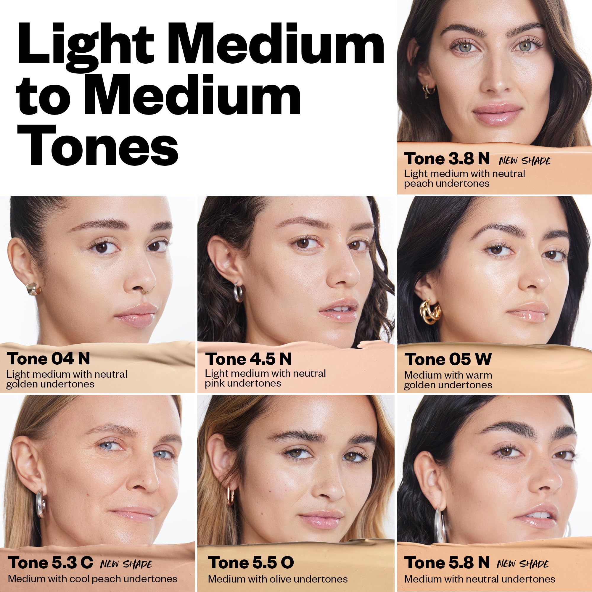 Close-up texture of Kosas concealer illustrating blendable, hydrating finish