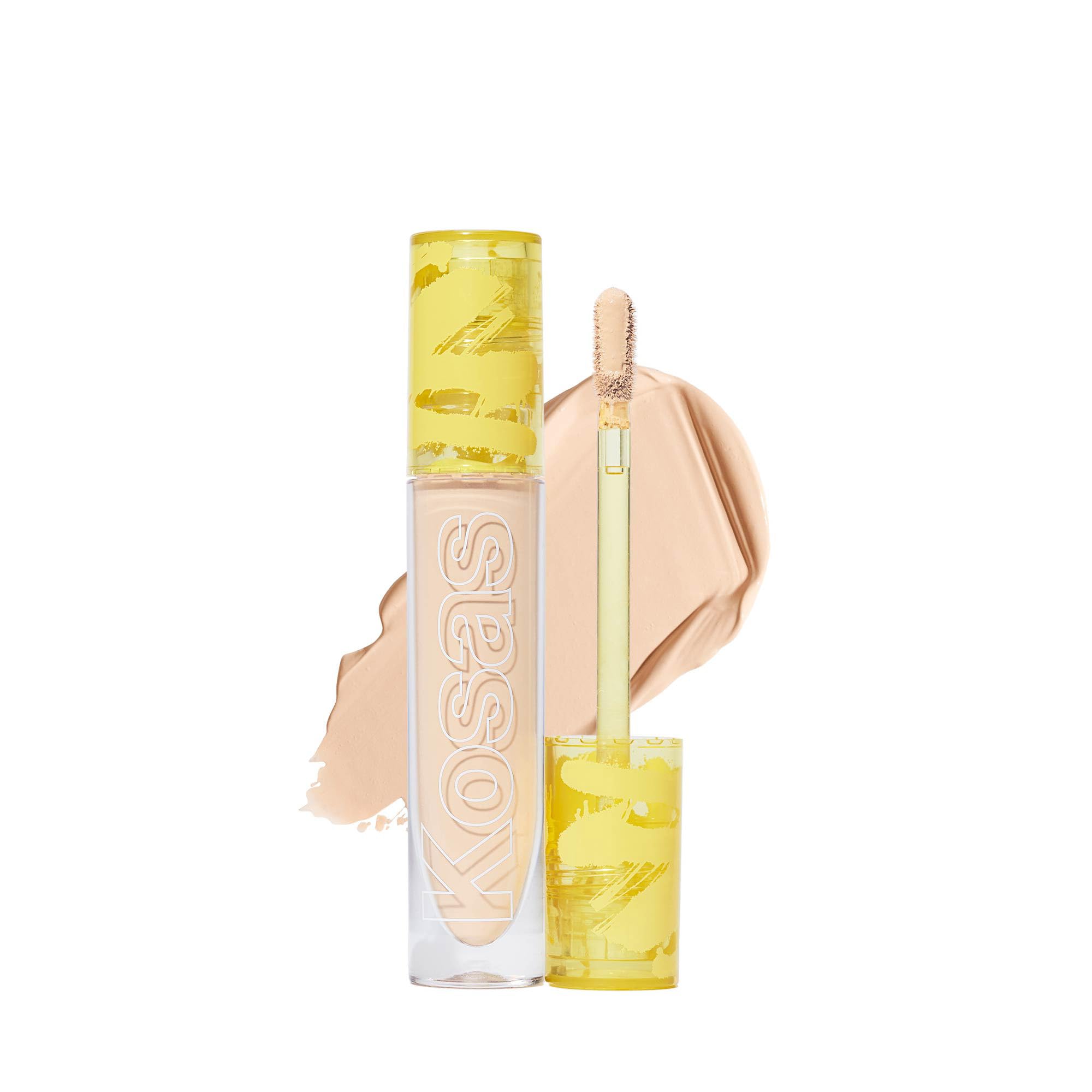 Kosas front packaging showing concealer tube and branding for easy identification