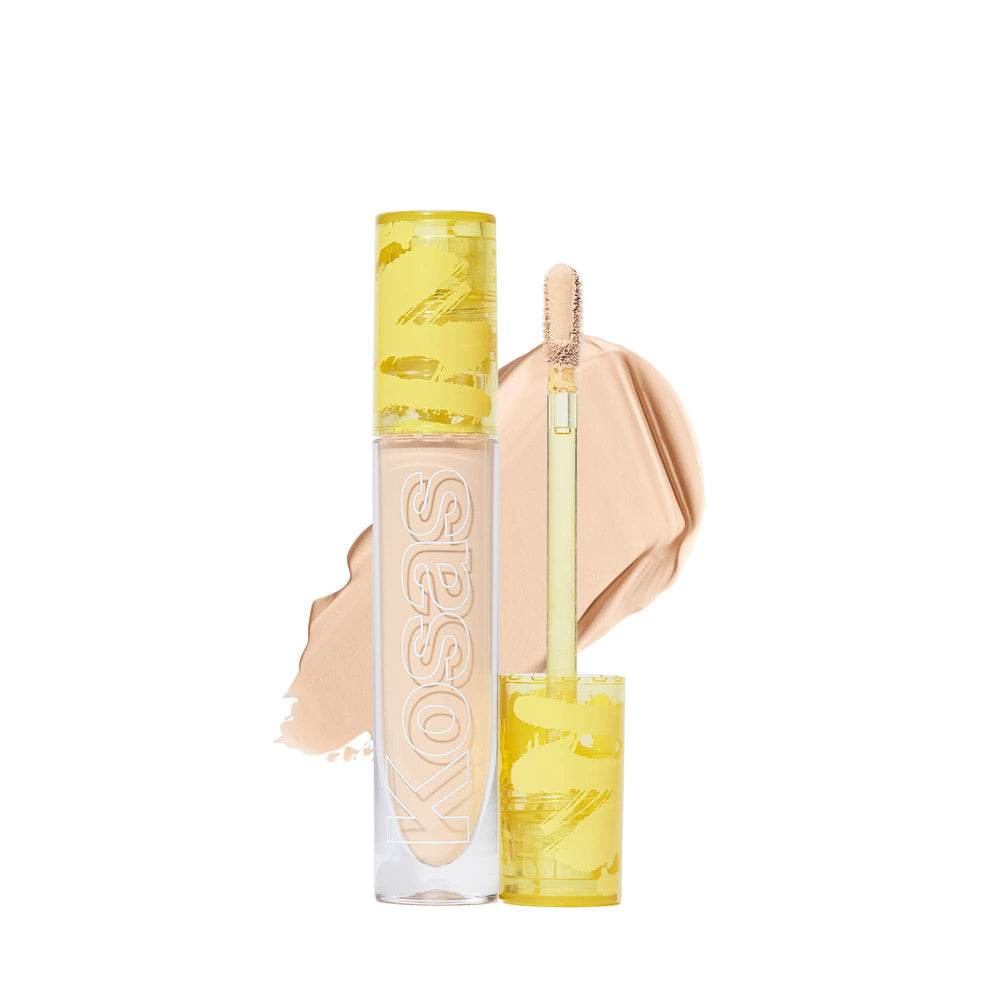 Kosas front packaging showing concealer tube and branding for easy identification
