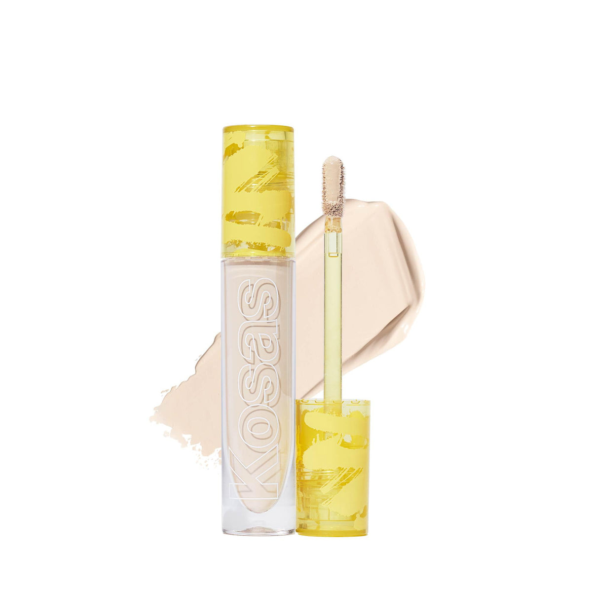 Kosas Revealer front packaging showing tube and shade, easy identification benefit