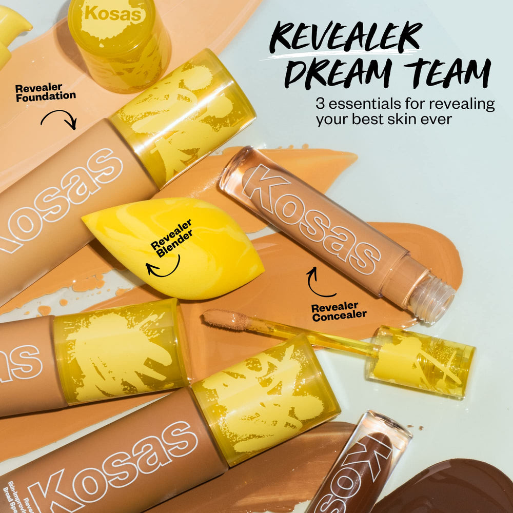 Kosas foundation in handbag lifestyle scene for everyday convenience