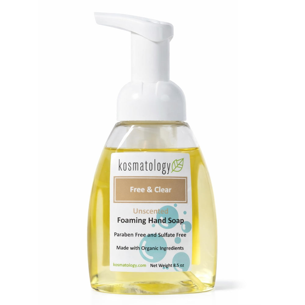 kosmatology front label bottle showing clean packaging and benefits