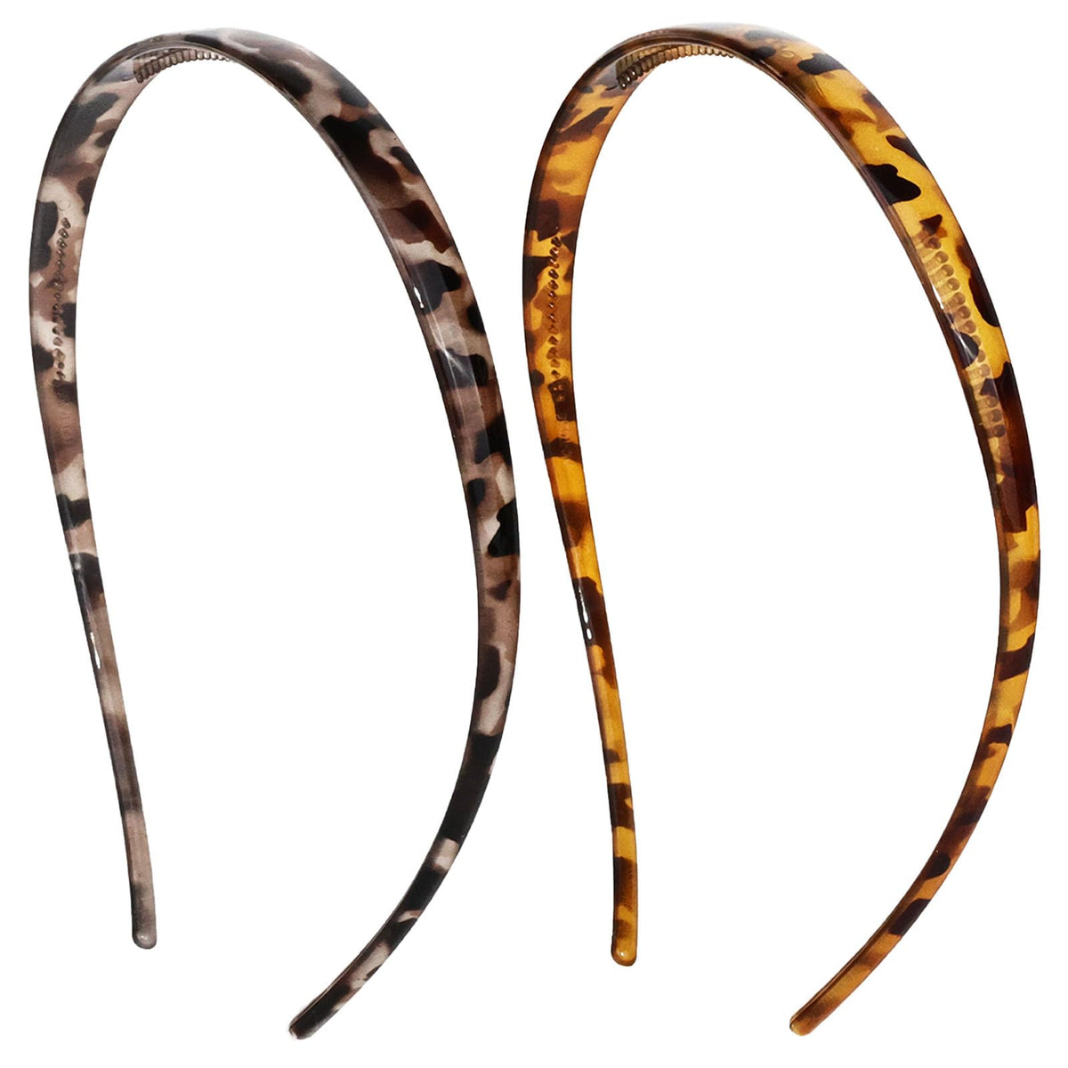 KOVOLITU front view of two leopard headbands showing fashion and fit
