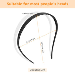 KOVOLITU headband worn with glasses showing no pressure on temples benefit